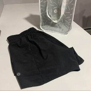 Track that 5” lululemon shorts. Size 10
